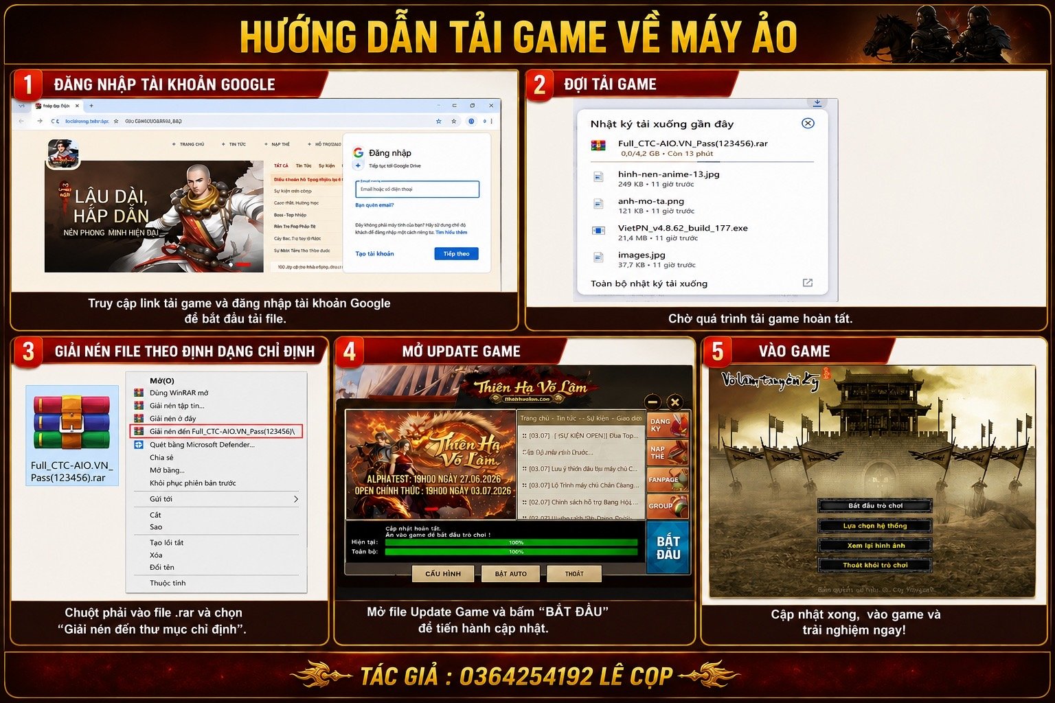 Hướng dẫn tải game